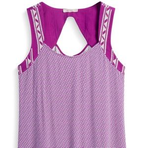 SKIES ARE BLUE Fallah Embroidery Detail Knit Top